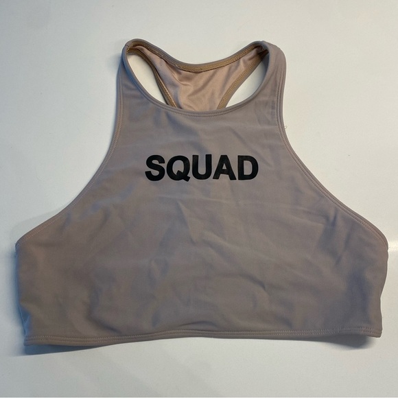 Forever 21 Other - Squad Sports Bra or crop top tan size medium Forever 21